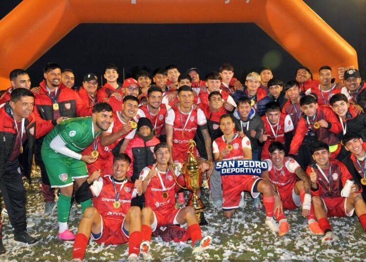 Atlético San Pedro conquistó su tercer título consecutivo en la Copa Jujuy Energía Viva