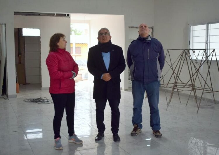 Julio Bravo: “Seguimos avanzando con las obras planificadas”