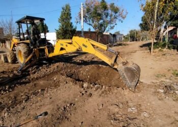 El Municipio finalizó la obra de red de cloaca en barrio Juan Pablo II