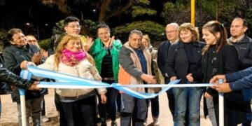 Julio Bravo inauguró las obras en Plaza del Molino