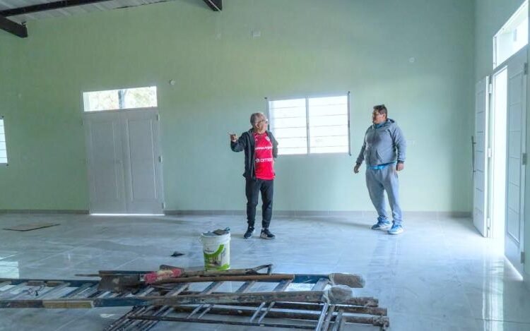El Centro Vecinal de barrio Divino Niño Jesús listo para ser inaugurado