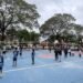 Masiva presencia de niñas y niños en la Liga Municipal de Minivóley