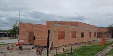 El SUM de Barrio Presidente Perón, cada vez más cerca de convertirse en realidad