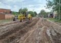 Comenzó el trabajo previo para la pavimentación de avenida Uruguay