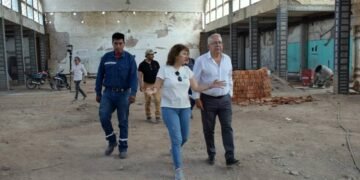 Continúan los trabajos en el Mercado Municipal