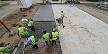 Se avanza en la recuperación integral del polideportivo de Barrio Güemes