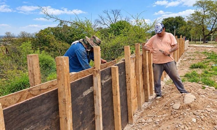 Continúan las obras para renovar el Mirador de B° La Merced