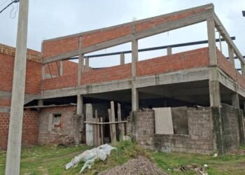 Avanzan las obras en el nuevo edificio municipal de barrio 48 Viviendas